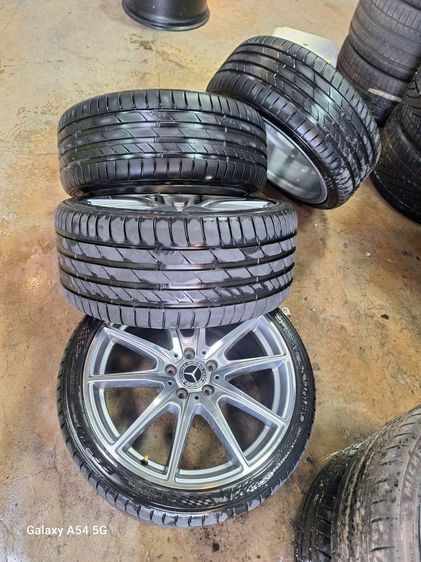 ขายล้อเบ็นซ์ Benz E-Class W213 AMG แท้ ลายก้านวี ขอบ19" พร้อมยาง ใส่ Benz ได้หลายรุ่น รูปที่ 6