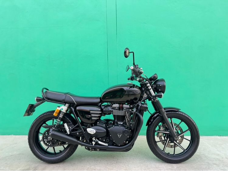 Triumph street twin 900 ปี19จด20 สีดำ 