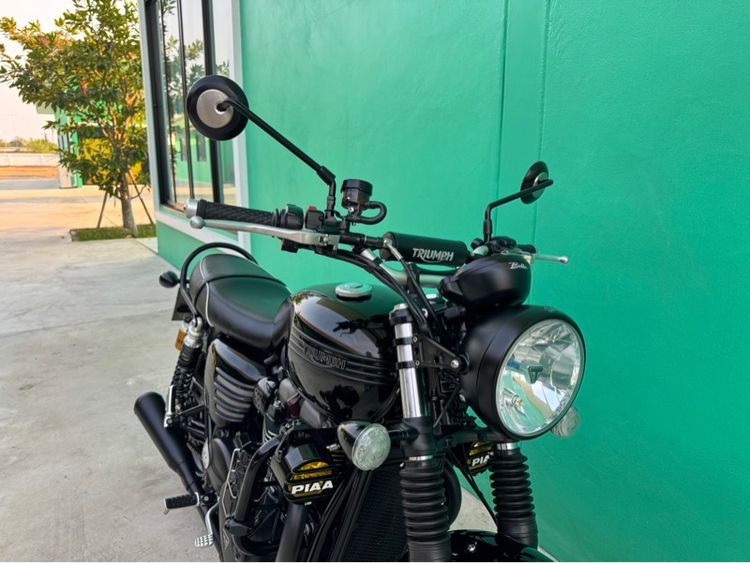 Triumph street twin 900 ปี19จด20 สีดำ  รูปที่ 17