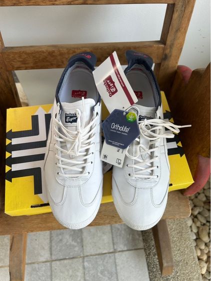 ขาว หนังแท้ รองเท้าผ้าใบ UK 7 | EU 40 2/3 | US 7.5 Onitsuka Tiger Onisuka tiger MEXICO 66SD
