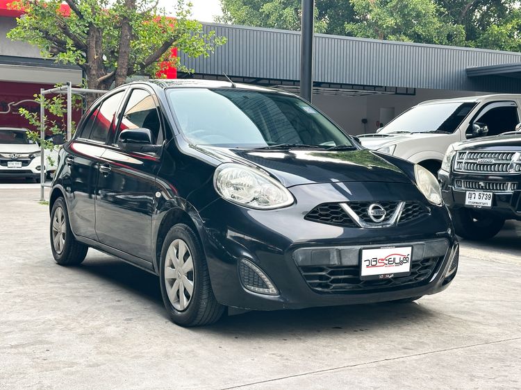 Nissan March 2018 1.2 E Sedan เบนซิน เกียร์อัตโนมัติ ดำ รูปที่ 3