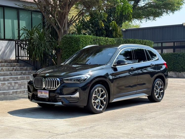 BMW X1 2021 2.0 sDrive20d xLine Utility-car ดีเซล ไม่ติดแก๊ส เกียร์อัตโนมัติ ดำ รูปที่ 4