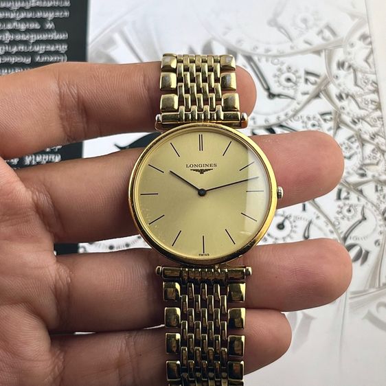 Longines La Grande Classique  L4 6352 Quartz Swiss Gold Dial  รูปที่ 2