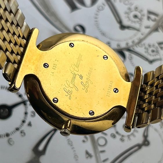 Longines La Grande Classique  L4 6352 Quartz Swiss Gold Dial  รูปที่ 13