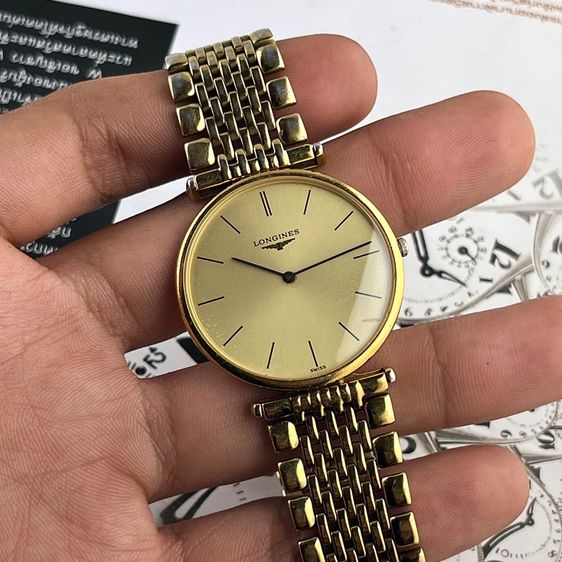 Longines La Grande Classique  L4 6352 Quartz Swiss Gold Dial  รูปที่ 5