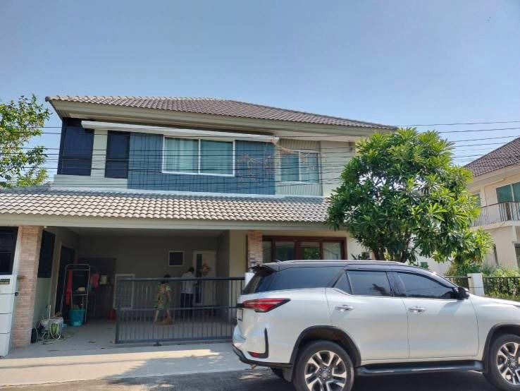 มีบางส่วน ขายบ้านเดี่ยว หมู่บ้านเพอร์เฟค พาร์ค พระราม 5-บางใหญ่ ตกแต่งครบ 