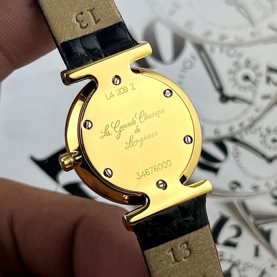 Longines La Grande Classique  De Longines Quartz Swiss White Dial รูปที่ 12