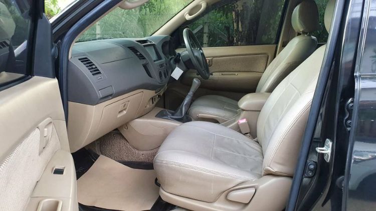 Toyota Hilux Vigo 2009 3.0 E Prerunner Pickup ดีเซล เกียร์ธรรมดา ดำ รูปที่ 2