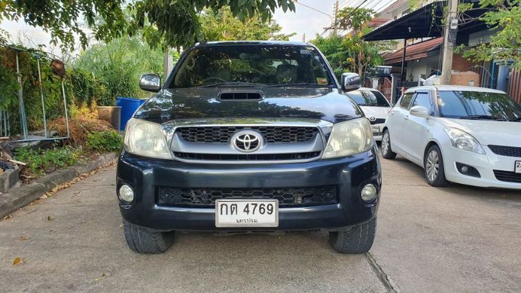 Toyota Hilux Vigo 2009 3.0 E Prerunner Pickup ดีเซล เกียร์ธรรมดา ดำ รูปที่ 4