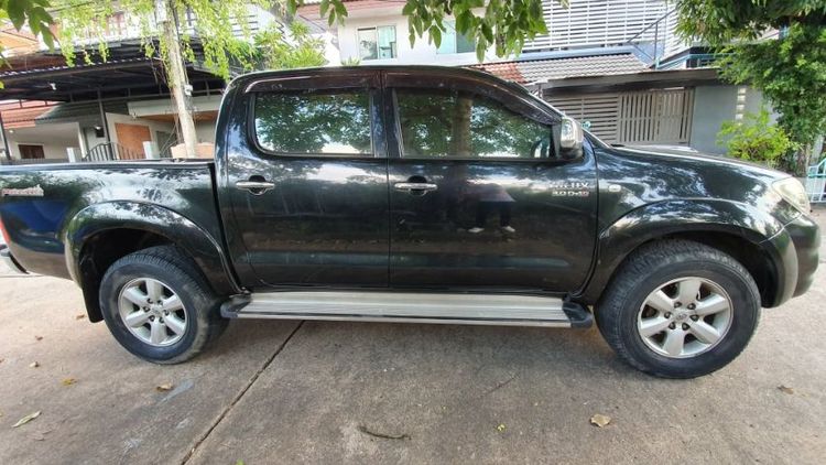 Toyota Hilux Vigo 2009 3.0 E Prerunner Pickup ดีเซล เกียร์ธรรมดา ดำ รูปที่ 3