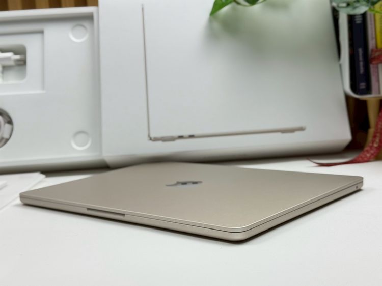 MacBook Air 13.6-inch M2 2022 Ram16GB SSD256GB Starlight apple care+ 13 april 2028 รูปที่ 8