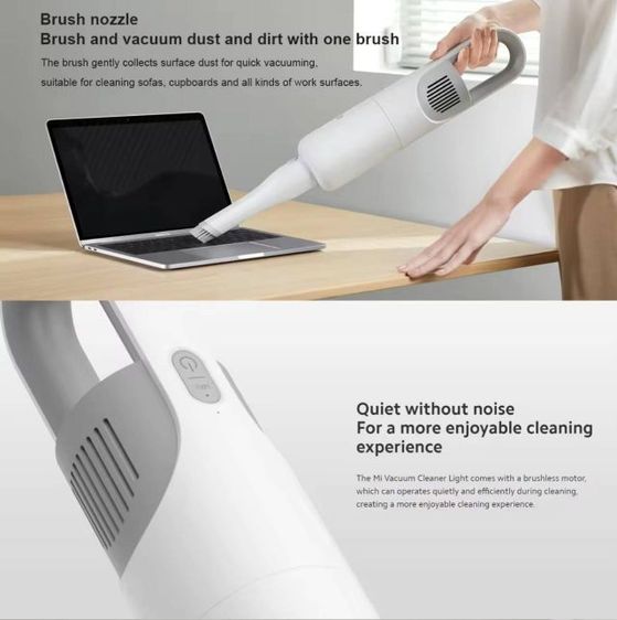 (SALE) Mi Vacuum Cleaner Light (White) เครื่องดูดฝุ่นไร้สาย ใหม่แกะกล่อง ลดราคา รูปที่ 10