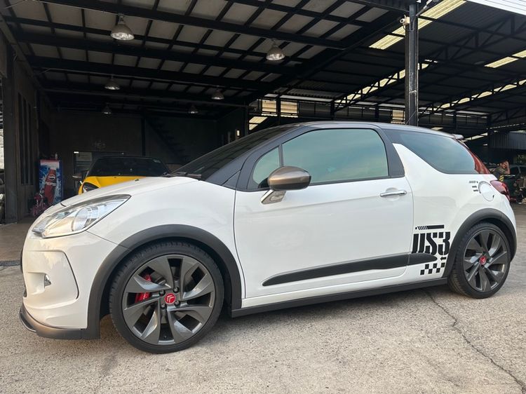 Citroen DS3 2013 1.6 So Chic E เบนซิน ไม่ติดแก๊ส เกียร์ธรรมดา ขาว รูปที่ 3