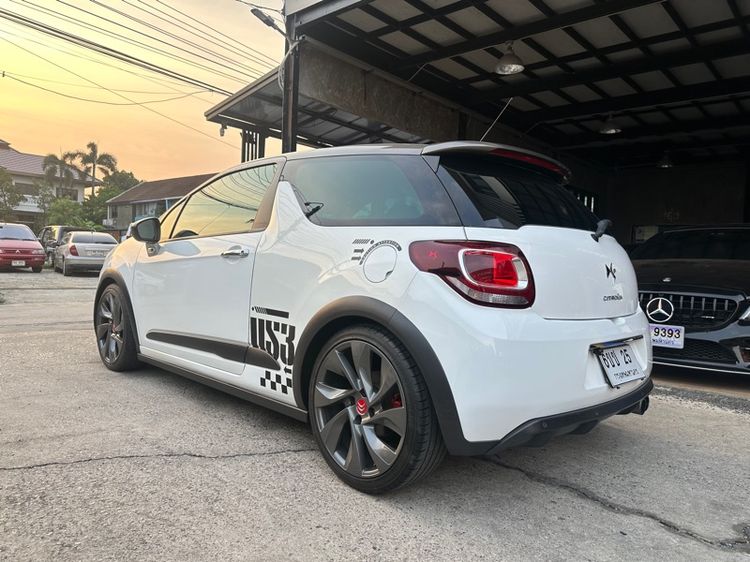 Citroen DS3 2013 1.6 So Chic E เบนซิน ไม่ติดแก๊ส เกียร์ธรรมดา ขาว รูปที่ 4