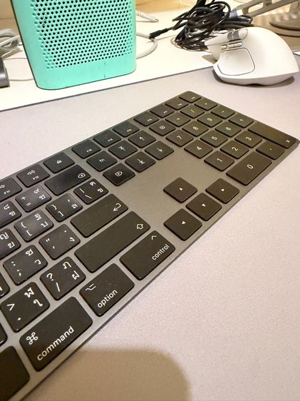 ขาย Apple Magic Keyboard Space Gray มีปุ่มตัวเลข ภาษาไทย-อังกฤษ สภาพสวย พร้อมใช้งาน รูปที่ 3