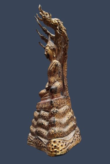 พระนาคปรก ยุครัตนะ หน้าตัก 4.5 นิ้ว รูปที่ 3