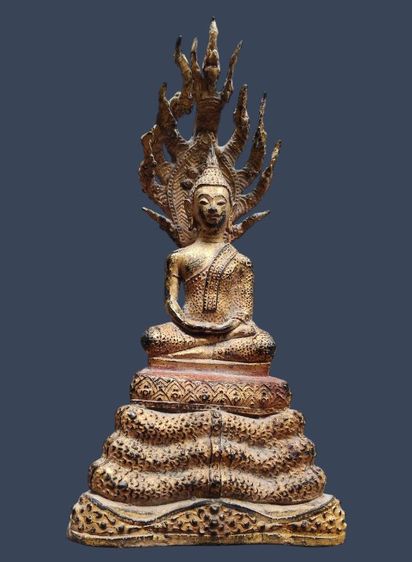 พระนาคปรก ยุครัตนะ หน้าตัก 4.5 นิ้ว