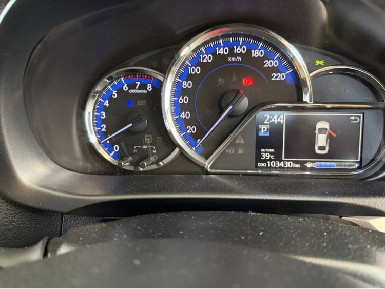 Toyota Yaris ATIV 2019 1.2 S Sedan เบนซิน ไม่ติดแก๊ส เกียร์อัตโนมัติ เทา รูปที่ 3