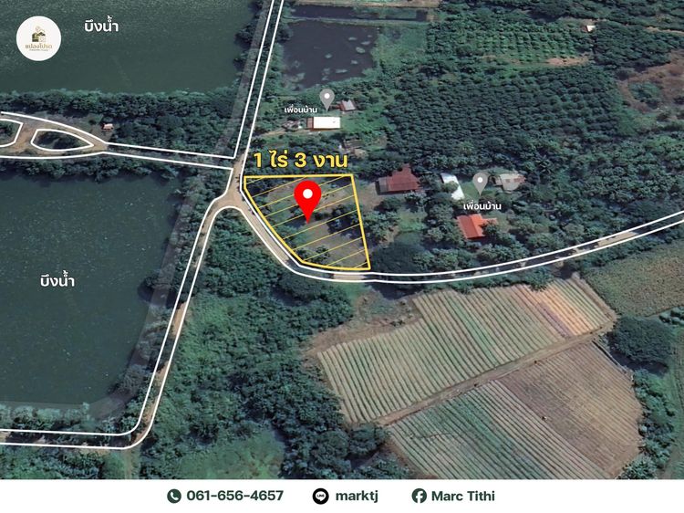 ขายด่วน🔥 ที่ดิน เมืองเพชรบูรณ์ ทำเลสวย บรรยากาศดี ติดถนนสาธารณะ รูปที่ 2