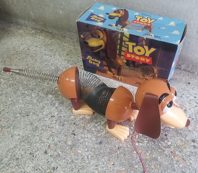 สุนัขสปริง Slinky Dog รุ่นแรก ปี 1995 พร้อมกล่อง รูปที่ 3