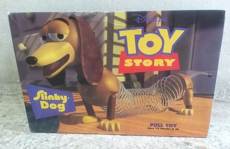 สุนัขสปริง Slinky Dog รุ่นแรก ปี 1995 พร้อมกล่อง รูปที่ 6