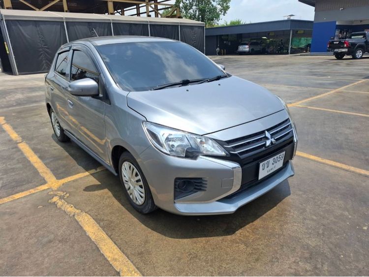 Mitsubishi Mirage 2022 1.2 GLS Sedan เบนซิน ไม่ติดแก๊ส เกียร์อัตโนมัติ เทา รูปที่ 2