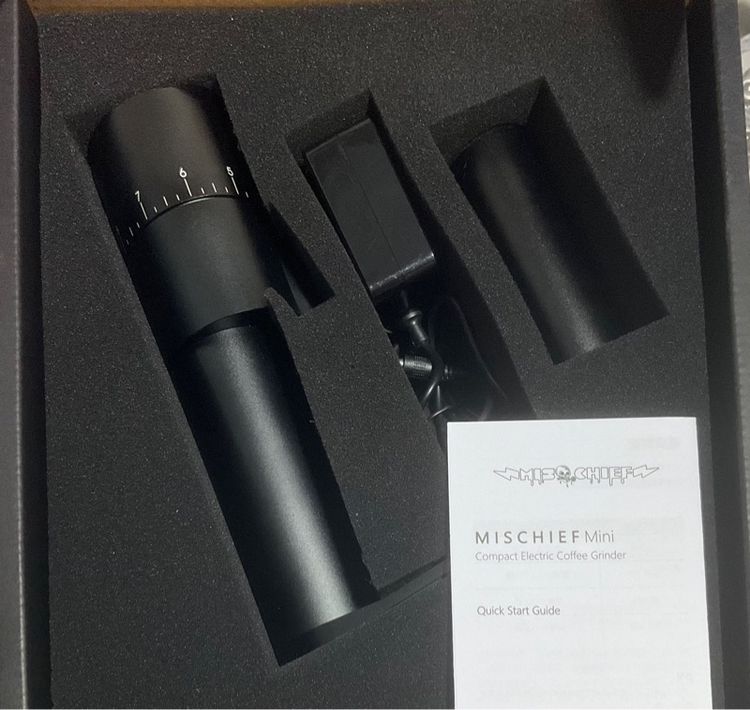 mischief C40 mini เครื่องบดเมล็ดกาแฟไฟฟ้า มือสอง หมดประกัน สภาพดี ส่งฟรี Flash express รูปที่ 4