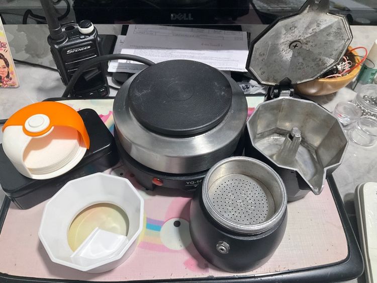 Bialetti Brikka 2 cup made in Italy หม้อต้มกาแฟ พร้อมเตาไฟฟ้า ส่งฟรี Flash express รูปที่ 2