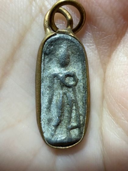 พระลีลาเนื้อชินเงิน เก่า