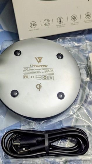 แท่นชาร์จไร้สาย Wireless Lypertek Super Slim รูปที่ 2