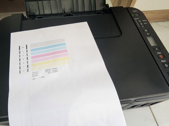 ปริ้นเตอร์ canon g3010 ระบบwifi2ระบบ แท็งค์หมึกแท้โรงงาน สภาพดี การทำงานปกติ สีออกครบ ปริ้นคมชัด พร้อมใช้งานงาน รูปที่ 6