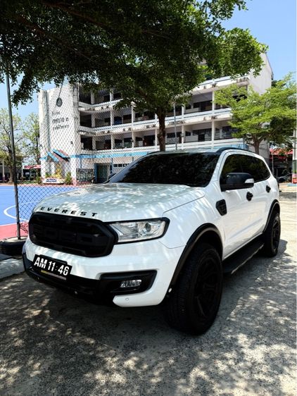 Ford Everest 2017 3.2 Titanium 4WD Utility-car ดีเซล ไม่ติดแก๊ส เกียร์อัตโนมัติ ขาว รูปที่ 3