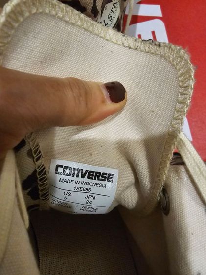 รองเท้าคอนเวิร์ส ลายเสือ converse รูปที่ 3
