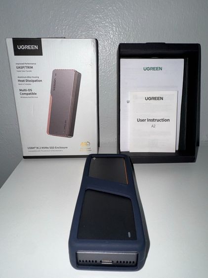 Sabrent Rocket 4 Plus 2TB NVMe SSD ใส่ในกล่อง Ugreen CM642 USB4 M.2 NVMe Enclosure พร้อมใช้งาน รูปที่ 5