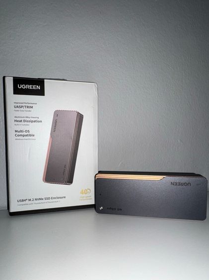 Sabrent Rocket 4 Plus 2TB NVMe SSD ใส่ในกล่อง Ugreen CM642 USB4 M.2 NVMe Enclosure พร้อมใช้งาน รูปที่ 3