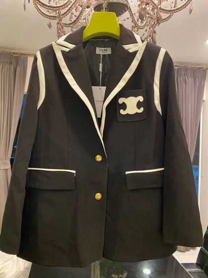 ซีลีน (ติดจองค่ะ)เสื้อสูท เบลล์เซอร์ สภาพใหม่เอี่ยม เนื้อผ้าดีมากค่ะ  รูปที่ 8