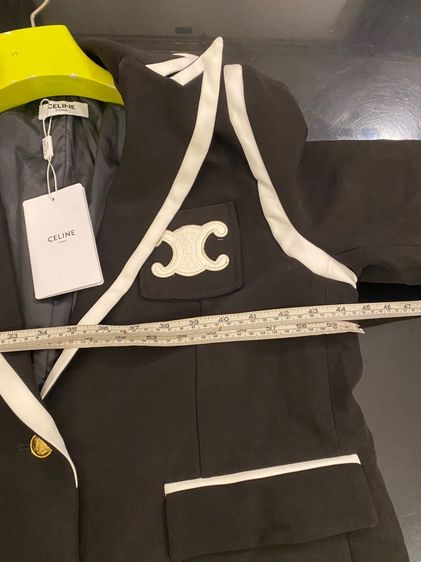 ซีลีน (ติดจองค่ะ)เสื้อสูท เบลล์เซอร์ สภาพใหม่เอี่ยม เนื้อผ้าดีมากค่ะ  รูปที่ 11
