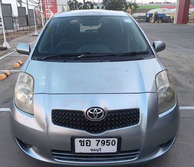 Toyota Yaris 2006 1.5 E เบนซิน ไม่ติดแก๊ส เกียร์ธรรมดา เทา รูปที่ 2