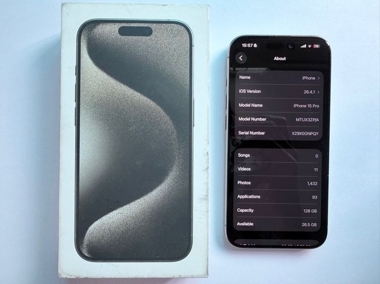 iPhone 15 Pro รูปที่ 2