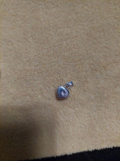 จี้นิลรูปหัวใจ ตัวเรือนเงิน รูปที่ 2