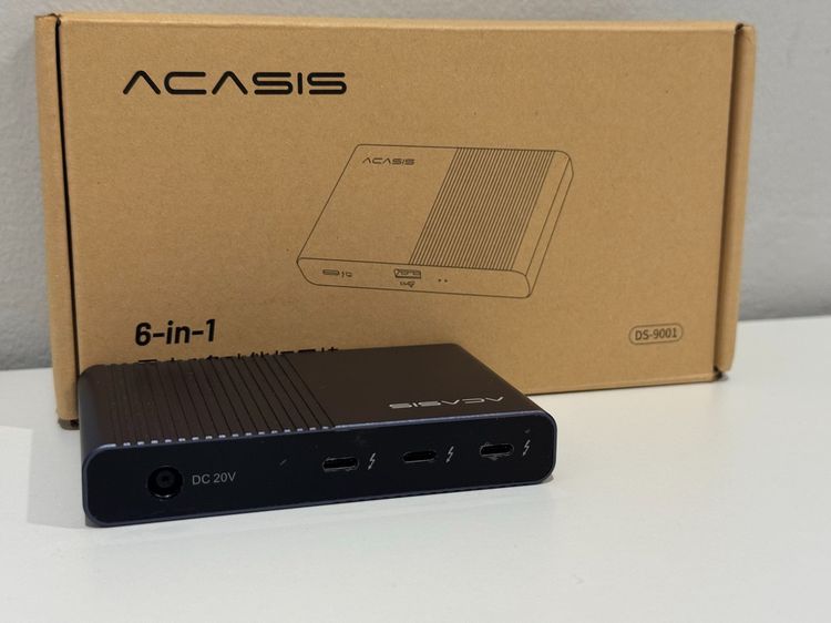 ขาย Acasis DS-9001 6-in-1 Thunderbolt 4 Hub พร้อมอแดปเตอร์