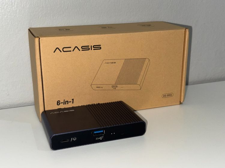 ขาย Acasis DS-9001 6-in-1 Thunderbolt 4 Hub พร้อมอแดปเตอร์ รูปที่ 3