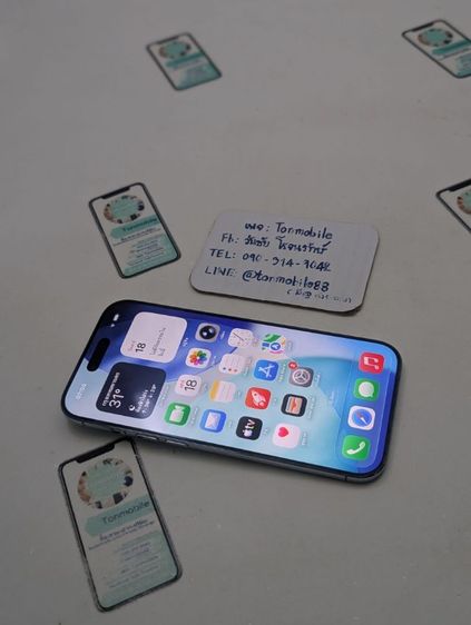 ขาย เทิร์น iPhone Air 256 Blue ศูนย์ไทย อุปกรณ์ครบยกกล่อง สุขภาพแบต 100 ขายตามสภาพ เพียง 19,990 บาท ครับ  รูปที่ 4