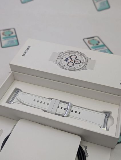 ขาย เทิร์น Samsung Galaxy Watch 8 Classic 46MM ศูนย์ไทย สภาพใหม่เอี่ยม อุปกรณ์ครบยกกล่อง ประกันยาว 7 เดือน เพียง 6,990 บาท พอครับ  รูปที่ 3