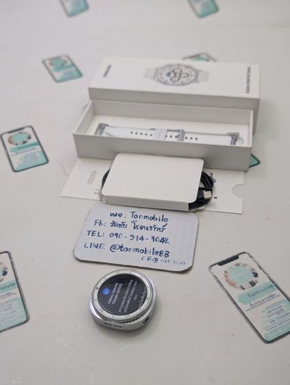 ขาย เทิร์น Samsung Galaxy Watch 8 Classic 46MM ศูนย์ไทย สภาพใหม่เอี่ยม อุปกรณ์ครบยกกล่อง ประกันยาว 7 เดือน เพียง 6,990 บาท พอครับ 