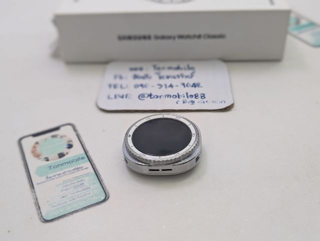 ขาย เทิร์น Samsung Galaxy Watch 8 Classic 46MM ศูนย์ไทย สภาพใหม่เอี่ยม อุปกรณ์ครบยกกล่อง ประกันยาว 7 เดือน เพียง 6,990 บาท พอครับ  รูปที่ 2