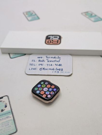 ขาย เทิร์น Apple Watch Series 10 46 mm Gps Rose Gold ศูนย์ไทย สภาพสวย อุปกรณ์ครบยกกล่อง สุขภาพแบต 100 เพียง 6,990 บาท ครับ รูปที่ 2