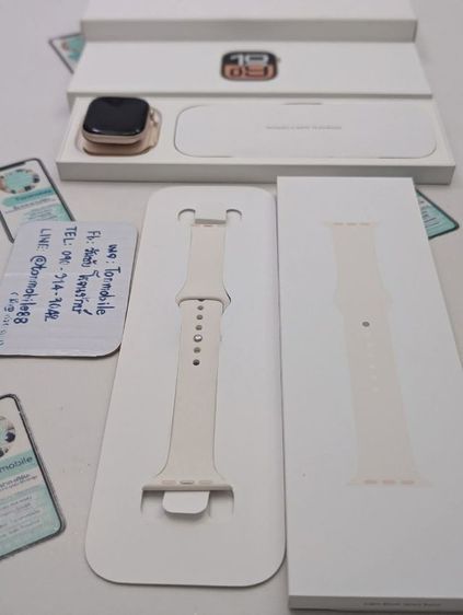 ขาย เทิร์น Apple Watch Series 10 46 mm Gps Rose Gold ศูนย์ไทย สภาพสวย อุปกรณ์ครบยกกล่อง สุขภาพแบต 100 เพียง 6,990 บาท ครับ รูปที่ 4