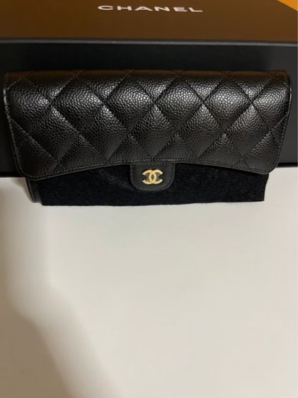 กระเป๋าสตางค์ใบยาว ชาแนล ออกชอป central embassy  รูปที่ 2