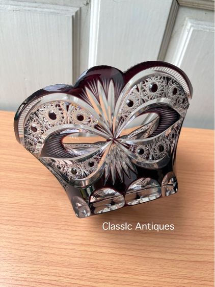 ชามแก้วคริสตัล เจียระไนสะสม รูปที่ 6